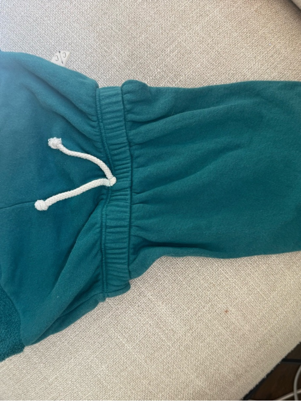Kids Teal One-Piece Bodysuit with Drawstring Waist